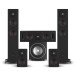 DALI Sonik 5 5.1 Speaker Package with E-9F Subwoofer, Black Ash - Bundle