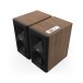 Klipsch The Fives II Active Hi-Fi Speakers, Walnut