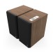 Klipsch The Fives II Active Hi-Fi Speakers, Walnut - grille 