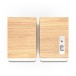 Klipsch The Fives II Active Hi-Fi Speakers, Red Oak  -top 
