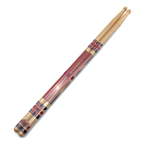 Hot Sticks 7A Wood Tip Artisticks, Union Jack