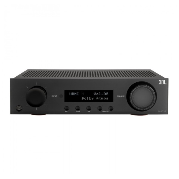 JBL MA710 7.2 Channel 8K AV Receiver, Black - Front