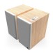 Klipsch The Sevens II Active Hi-Fi Speakers, Red Oak - main grilee 