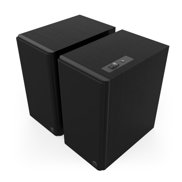 Klipsch The Sevens II Active Hi-Fi Speakers, Ebony - grilele main 