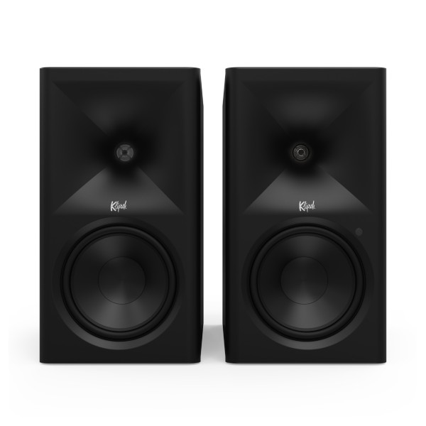 Klipsch The Sevens II Active Hi-Fi Speakers, Ebony - front 