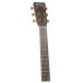 Martin DJr-E Walnut Dreadnought, Natural - neck