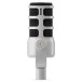 Rode Podmic USB Microphone, White - Side