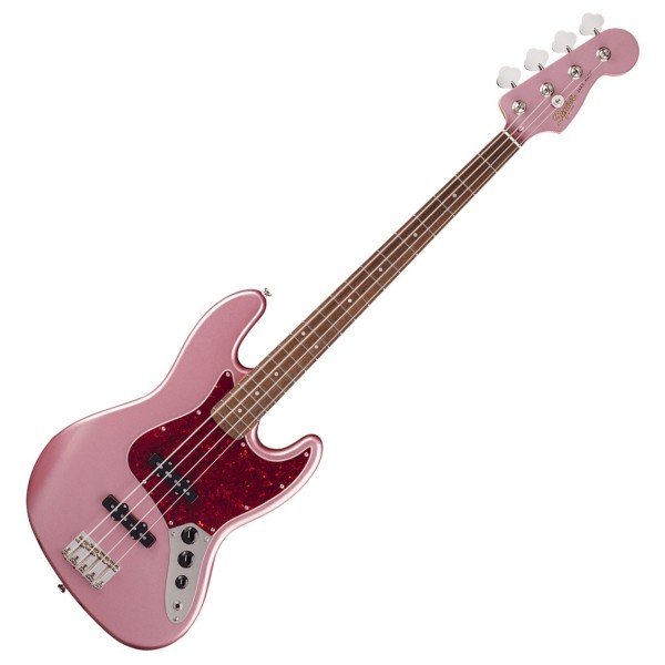 Squier FSR Classic Vibe 60s Jazz Bass LRL, Burgundy Mist - front