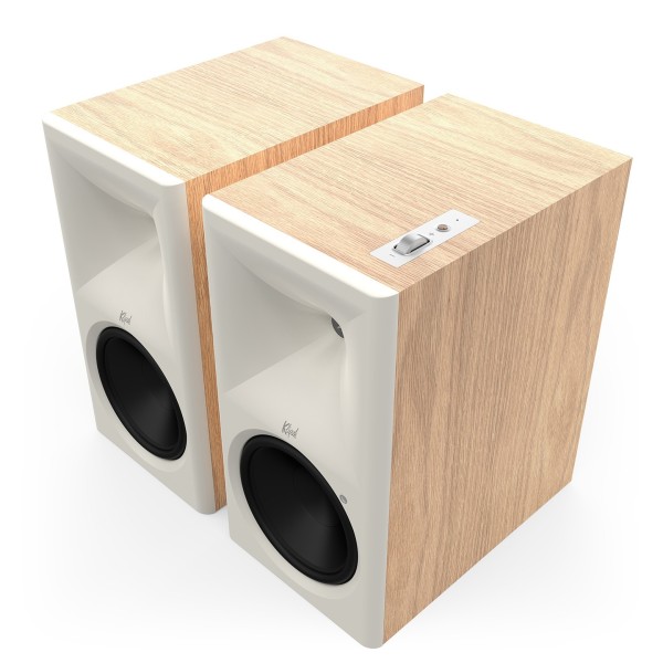 Klipsch The Nines II Active Hi-Fi Speakers, Red Oak - main 