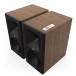 Klipsch The Nines II Active Hi-Fi Speakers, Walnut