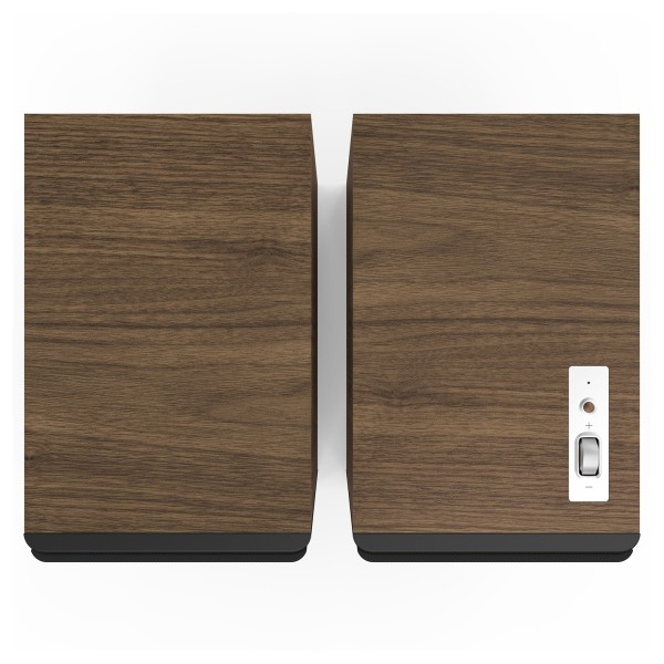 Klipsch The Nines II Active Hi-Fi Speakers, Walnut - top 