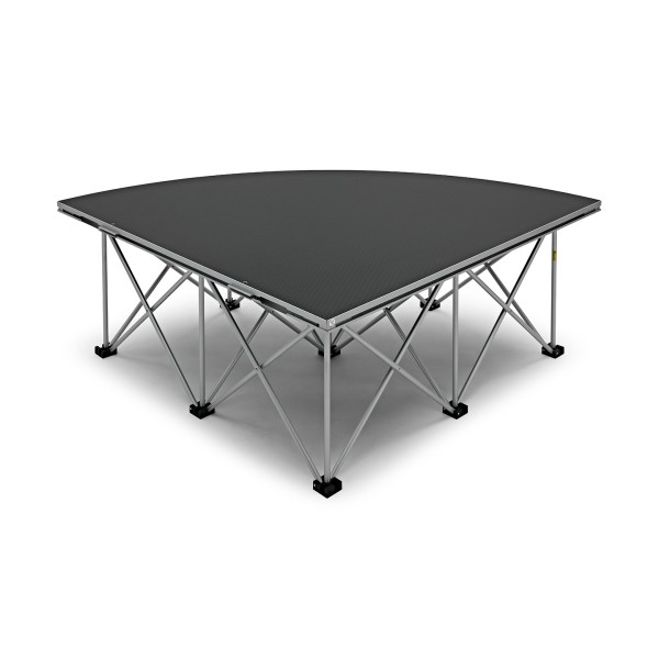 Quarter Circle Portable Stage Kit by Gear4music