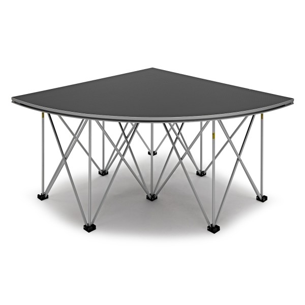 Quarter Circle Portable Stage Kit by Gear4music