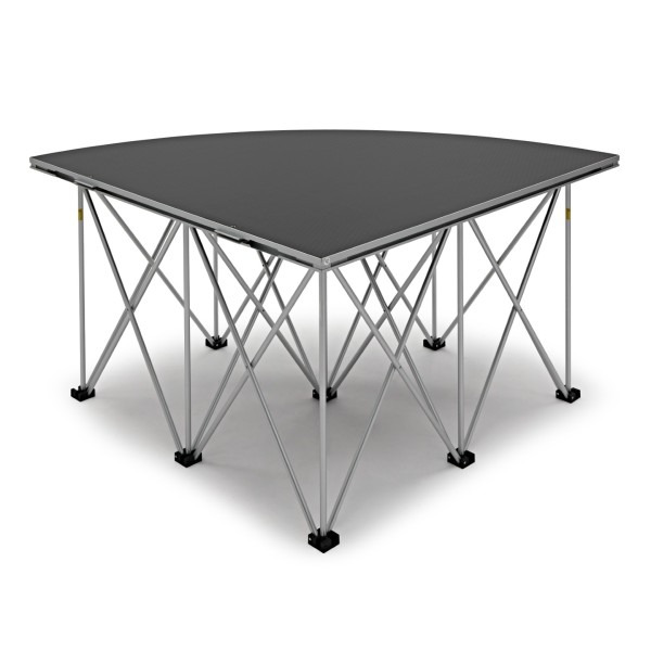 Quarter Circle Portable Stage Kit by Gear4music