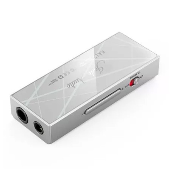 FiiO KA13 DAC and Headphone Amp, Silver Side View 2