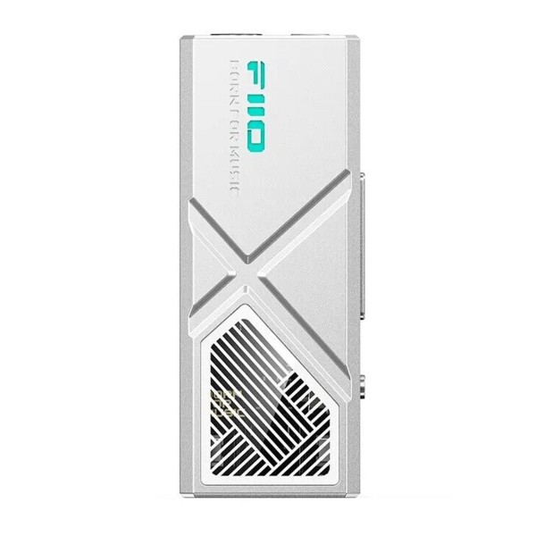 FiiO KA13 DAC and Headphone Amp, Silver Front View