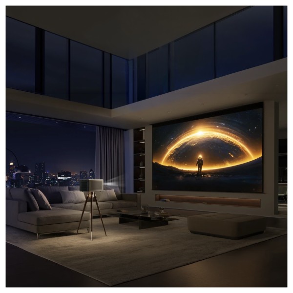 Hisense XR10 4K UHD Triple Laser Projector - lifestyle  2