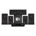 JBL MA710 AV Receiver & DALI Sonik 3 5.1 Speaker Package, Black Ash - Bundle