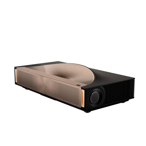 Hisense L9QTUK 4K UHD Triple Laser Ultra Short Throw Projector - left 