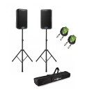 Alto Professional TS415 15" Active PA Speaker Bundle with Stands and Cables