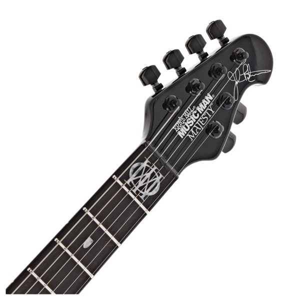 Music Man Majesty, Dark Side - headstock