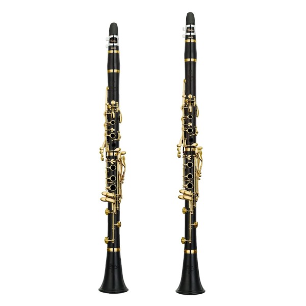 Yamaha YCL-CSG Bb and A Clarinet Pair, Hamilton Plated 1