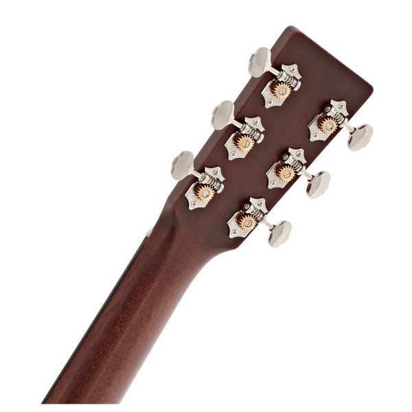 Martin D-18 - back of headstock