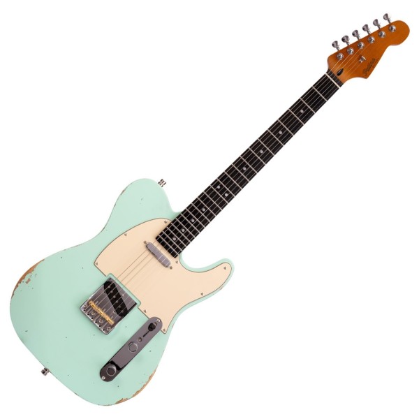 Patina PT-6 Relic, Sea Foam Green Nitro at Gear4music