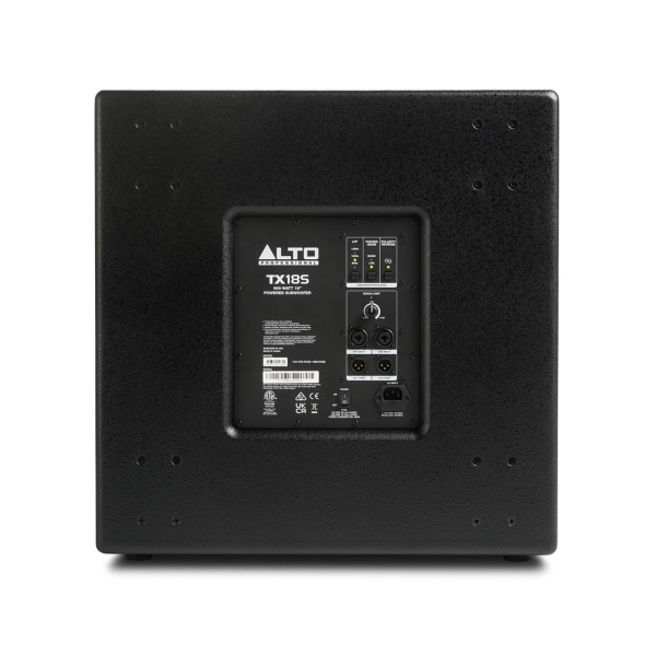 Alto Professional TX18S 18 Active PA Subwoofer - Rear