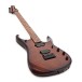Music Man JP15 Flame Maple, Amber Waves - angled shot