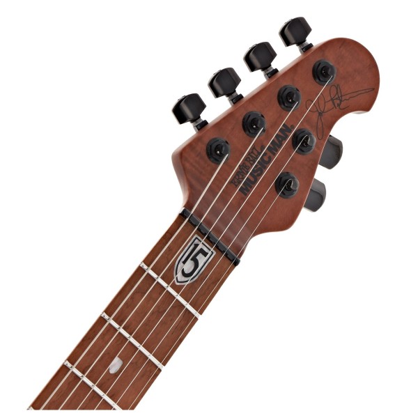 Music Man JP15 Flame Maple, Amber Waves - headstock