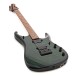 Music Man JP15 Quilted Maple, Green Tiger Eye - angled shot