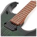 Music Man JP15 Quilted Maple, Green Tiger Eye - upper frets