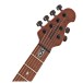 Music Man JP15 Quilted Maple, Green Tiger Eye - headstock
