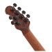 Music Man JP15 Quilted Maple, Green Tiger Eye - back of headstock
