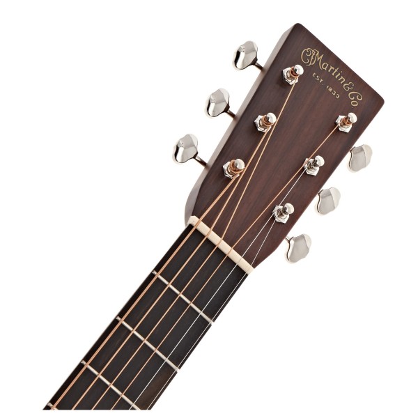 Martin Custom Shop OM-28 Herringbone #M2628251 - headstock