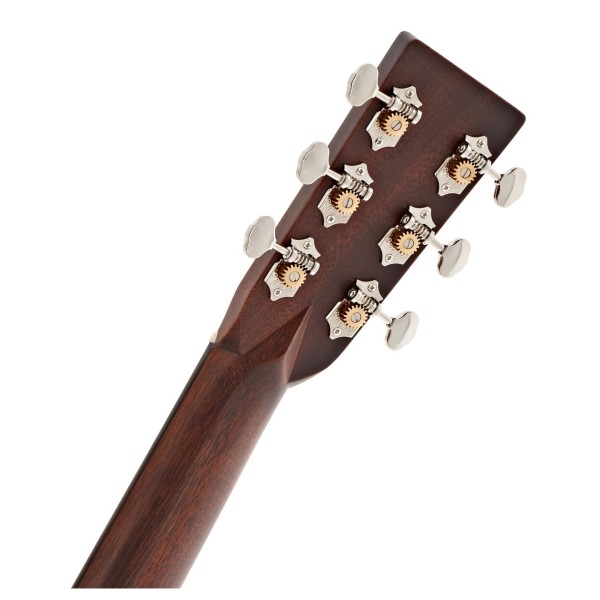 Martin Custom Shop OM-28 Herringbone #M2628251 - back of headstock