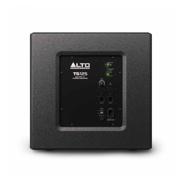 Alto Professional TS12S 12 Active PA Subwoofer - Rear