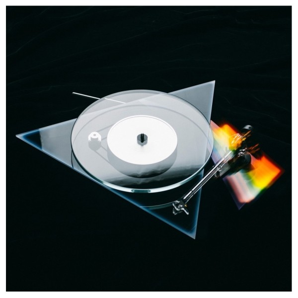 Pro-Ject Dark Side of the Moon Final Edition Set Turntable  -top down 