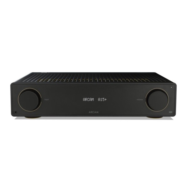 Arcam A15+ Integrated Amplifier with Bluetooth and Auracast - Front Top
