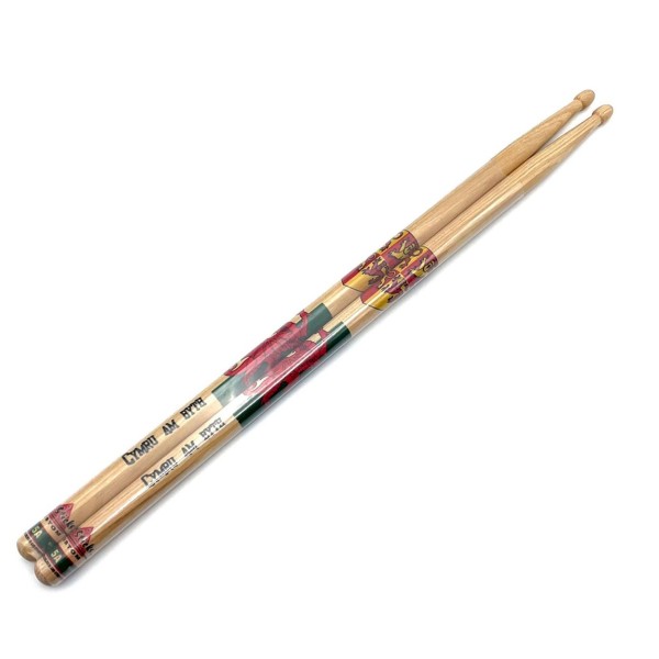 Hot Sticks 5A Wood Tip Artisticks, Welsh Flag