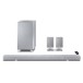 SHARP Q Range 3.1.2 Channel Soundbar with Wireless Subwoofer and HT-SPR52021 Rear Speakers, Silver - main 