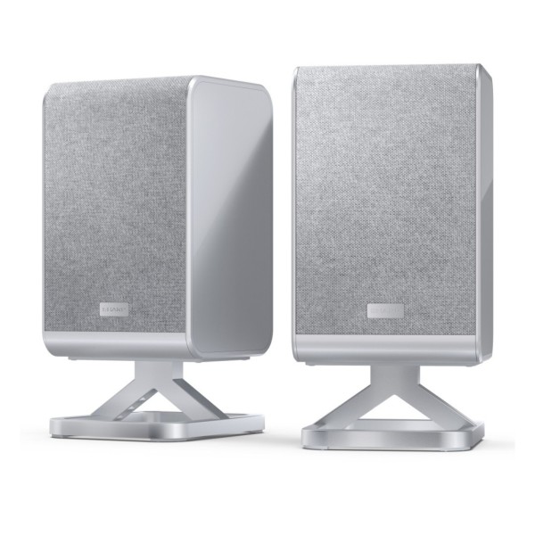 SHARP Q Range 3.1.2 Channel Soundbar with Wireless Subwoofer and HT-SPR52021 Rear Speakers, Silver - main 