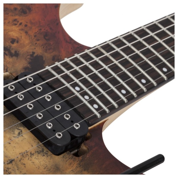 Schecter Reaper-6 FR, Satin Inferno Burst Inlays