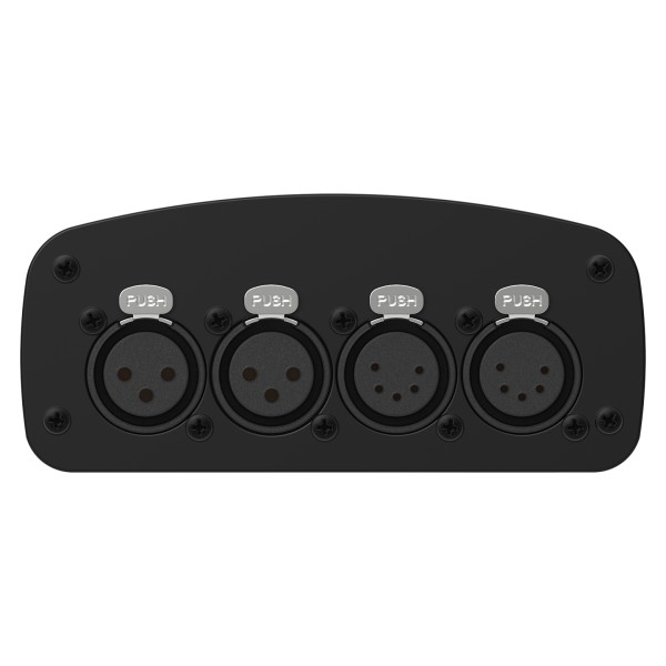 Enttec D-SPLIT 3/5 PIN XLR DMX Splitter - Front