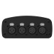 Enttec D-SPLIT 3/5 PIN XLR DMX Splitter - Front