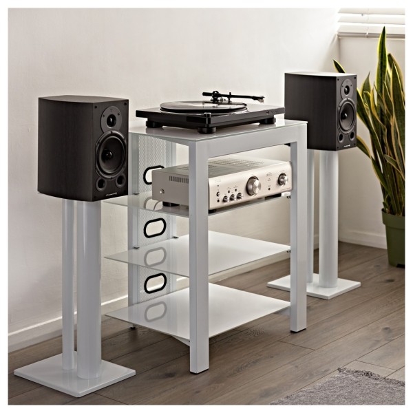 Fisual Hi-Fi Rack, Gloss White . LS (1)