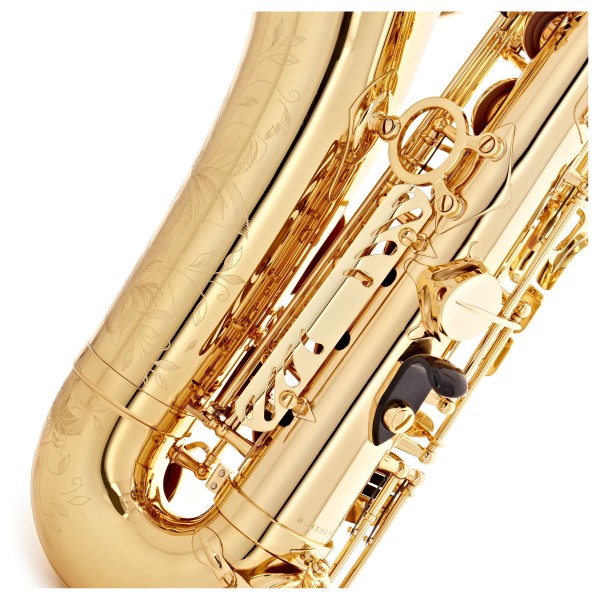 Selmer Paris Axos Alto Saxophone Outfit, Gold Lacquer