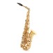 Selmer Paris Axos Alto Saxophone Outfit, Gold Lacquer