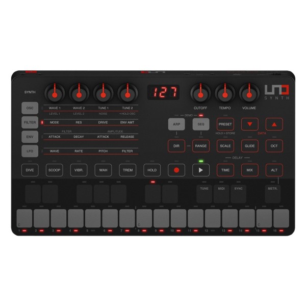 IK Multimedia UNO Synth - Top
